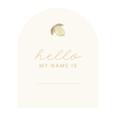 Baby Milestone Cards | Lemon & Creme-Baby & Toddler-Littlish- Tiny Trader - Gold Coast Baby Shop