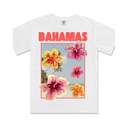 Bahamas T-Shirt | White-MAKU THE LABEL-S- Tiny Trader - Gold Coast Baby Shop