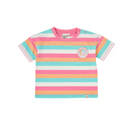 Beach Club Stripe T-Shirt-Goldie+Ace-3-6M- Tiny Trader - Gold Coast Baby Shop