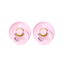 Bibs Dummies Size 2 | Two Pack-BIBS-Baby Pink- Tiny Trader - Gold Coast Baby Shop