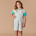 Burton Daisy Delight Denim Overalls | Lagoon-Goldie+Ace-3-6M- Tiny Trader - Gold Coast Baby Shop