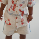 Canvas Shorts | Costa-Ziggy Lou-6-12M- Tiny Trader - Gold Coast Baby Shop