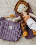 Carrie Convertible Changing Set | Lavender-Olli Ella- Tiny Trader - Gold Coast Baby Shop