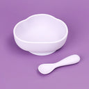 Cloud Silicone 8 Piece Dinner Set | Lilac-Littlish- Tiny Trader - Gold Coast Baby Shop