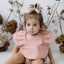 Daisy Frill Snuggle Bib-Snuggle Hunny- Tiny Trader - Gold Coast Baby Shop