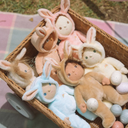 Dinky Dinkums Fluffle Family | Babbit Bunny-Olli Ella- Tiny Trader - Gold Coast Baby Shop