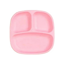 Divided Plate | Various Colours-Re-Play-Baby Pink- Tiny Trader - Gold Coast Baby Shop