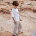 Finley Knit Pants | Choc Creme-clothing-Littlish-6-12- Tiny Trader - Gold Coast Baby Shop