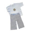 Finley Knit Pants | Choc Creme-clothing-Littlish-6-12- Tiny Trader - Gold Coast Baby Shop