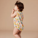 Flower Child Bubble Romper-Goldie+Ace-0-3M- Tiny Trader - Gold Coast Baby Shop