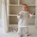 Frankie Knit Jumper | Choc Creme-Littlish-6-12- Tiny Trader - Gold Coast Baby Shop