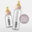 Glass Baby Bottle Set 225ml | Blush Latex-BIBS- Tiny Trader - Gold Coast Baby Shop