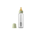 Glass Baby Bottle Set 225ml | Sage Latex-BIBS- Tiny Trader - Gold Coast Baby Shop