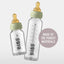 Glass Baby Bottle Set 225ml | Sage Latex-BIBS- Tiny Trader - Gold Coast Baby Shop