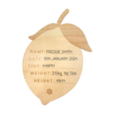 Hello I'm New Here Reversible Lemon Announcement Plaque-Littlish- Tiny Trader - Gold Coast Baby Shop