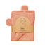 Hooded Towel-Kiin Baby-Blush- Tiny Trader - Gold Coast Baby Shop