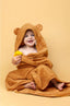 Hooded Towel-Kiin Baby-Blush- Tiny Trader - Gold Coast Baby Shop