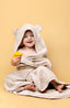 Hooded Towel-Kiin Baby-Blush- Tiny Trader - Gold Coast Baby Shop