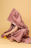 Hooded Towel-Kiin Baby-Blush- Tiny Trader - Gold Coast Baby Shop