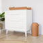 Kaya Chest 3 Drawer-Chest Of Drawers-Babyrest-Teak- Tiny Trader - Gold Coast Baby Shop