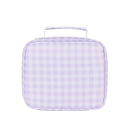 Lilac Gingham Insulated Lunch Bag Junior-Kinnder- Tiny Trader - Gold Coast Baby Shop