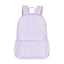 Lilac Gingham Junior Kindy/School Backpack-Kinnder-Standard- Tiny Trader - Gold Coast Baby Shop