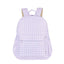 Lilac Gingham Junior Kindy/School Backpack-Kinnder-Standard- Tiny Trader - Gold Coast Baby Shop