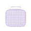 Lilac Gingham Mini Insulated Lunch Bag-Kinnder- Tiny Trader - Gold Coast Baby Shop