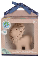 Lion Organic Natural Rubber | Rattle, Teether & Bath Toy-Tikiri- Tiny Trader - Gold Coast Baby Shop