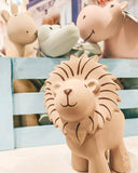 Lion Organic Natural Rubber | Rattle, Teether & Bath Toy-Tikiri- Tiny Trader - Gold Coast Baby Shop