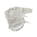 Milk Knit Kimono Romper-Littlish-NB- Tiny Trader - Gold Coast Baby Shop