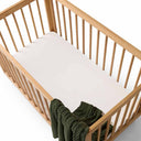 Milk Organic Fitted Cot Sheet-Snuggle Hunny- Tiny Trader - Gold Coast Baby Shop