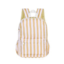 Mustard Stripe Mini Daycare/Toddler Backpack-Kinnder- Tiny Trader - Gold Coast Baby Shop