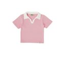 Pia Collared T-Shirt | Bubblegum-Goldie+Ace-3-6M- Tiny Trader - Gold Coast Baby Shop