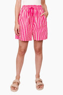 Pink Stripe Short-Soul Sparrow-XS- Tiny Trader - Gold Coast Baby Shop