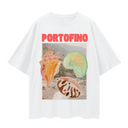 Portofino Oversized Tee | White-MAKU THE LABEL-S- Tiny Trader - Gold Coast Baby Shop