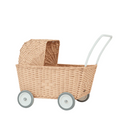 Rattan Strolley | Seashell Pink-Olli Ella- Tiny Trader - Gold Coast Baby Shop