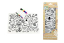 Reusable Silicone Drawing Mat-Australian Animals-Kaper Kidz- Tiny Trader - Gold Coast Baby Shop