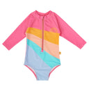 Ride The Wave Long Sleeve Swimsuit-Goldie+Ace-3-6M- Tiny Trader - Gold Coast Baby Shop