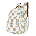 Salty Checkers Campus Backpack-Kinnder- Tiny Trader - Gold Coast Baby Shop