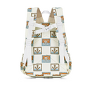 Salty Checkers Mini Daycare/Toddler Backpack-Kinnder- Tiny Trader - Gold Coast Baby Shop