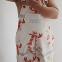 Short Overalls | Costa-Ziggy Lou-0-3M- Tiny Trader - Gold Coast Baby Shop