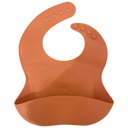 Silicone Bib | Terracotta-Silicone Bib-Littlish- Tiny Trader - Gold Coast Baby Shop