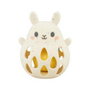 Silicone Rattle | Bunny-Tiger Tribe- Tiny Trader - Gold Coast Baby Shop