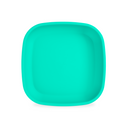 Small Flat Plate | Various Colours-Re-Play-Aqua- Tiny Trader - Gold Coast Baby Shop