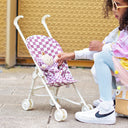 Sollie Stroller | Plum Check-Olli Ella- Tiny Trader - Gold Coast Kids Shop - Gold Coast Baby Shop -