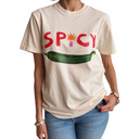 Spicy T-shirt | Ivory-MAKU THE LABEL-S- Tiny Trader - Gold Coast Baby Shop