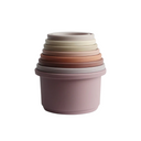 Stacking Cups | Petal-Mushie- Tiny Trader - Gold Coast Baby Shop