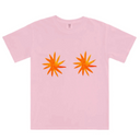 Star Boobies T-Shirt | Pink-MAKU THE LABEL-S- Tiny Trader - Gold Coast Baby Shop