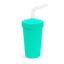 Straw Cup with Reusable Straw | Various Colours-Re-Play-Aqua- Tiny Trader - Gold Coast Baby Shop